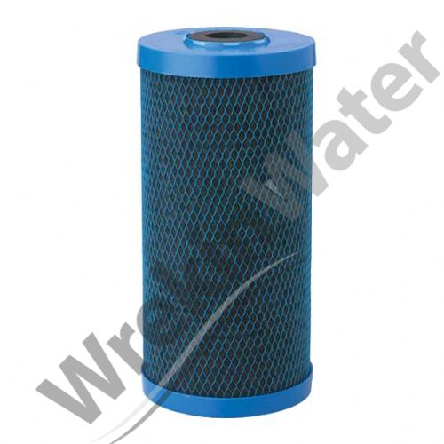 CFB-PLUS 10in BIG BLUE Fibredyne Block filter for Chlorine Reduction 95K Capacity